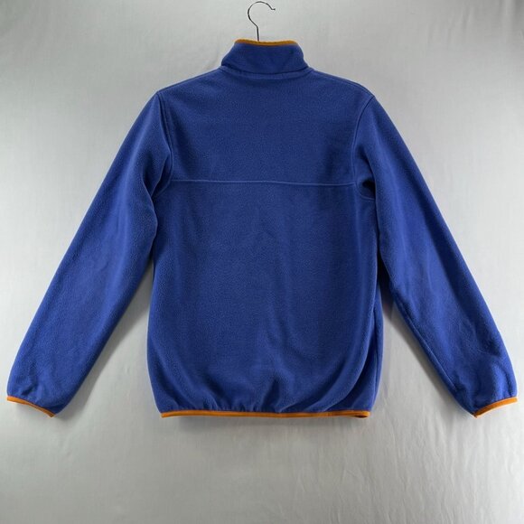Patagonia Lightweight Synchilla Snap-T Fleece Pullover Women S  Blue Orange Trim - Picture 2 of 11